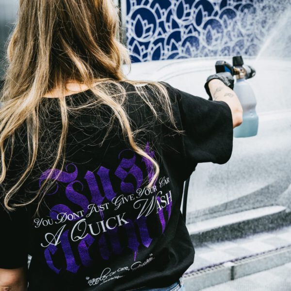 T-Shirt Schwarz Nanolex "Don't quick wash"