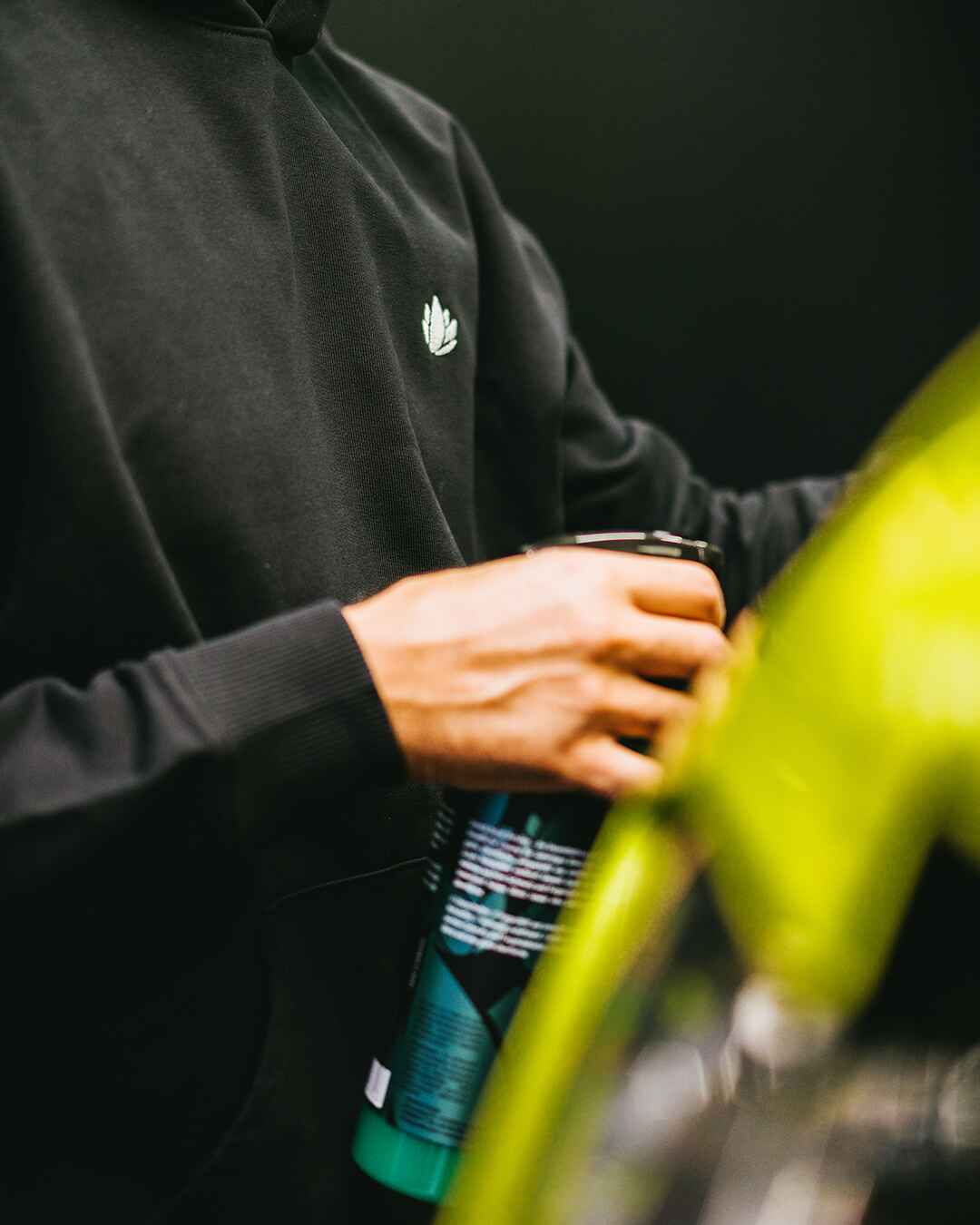 Nanolex Hoodie Schwarz Nanolex Don't quick wash