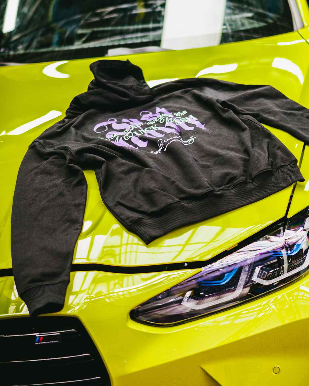 Nanolex Hoodie Schwarz Nanolex Don't quick wash