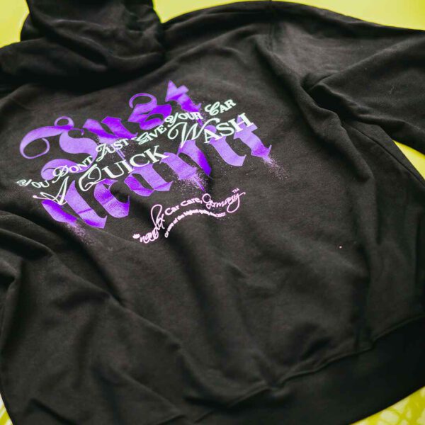 Nanolex Hoodie Schwarz Nanolex Don't quick wash