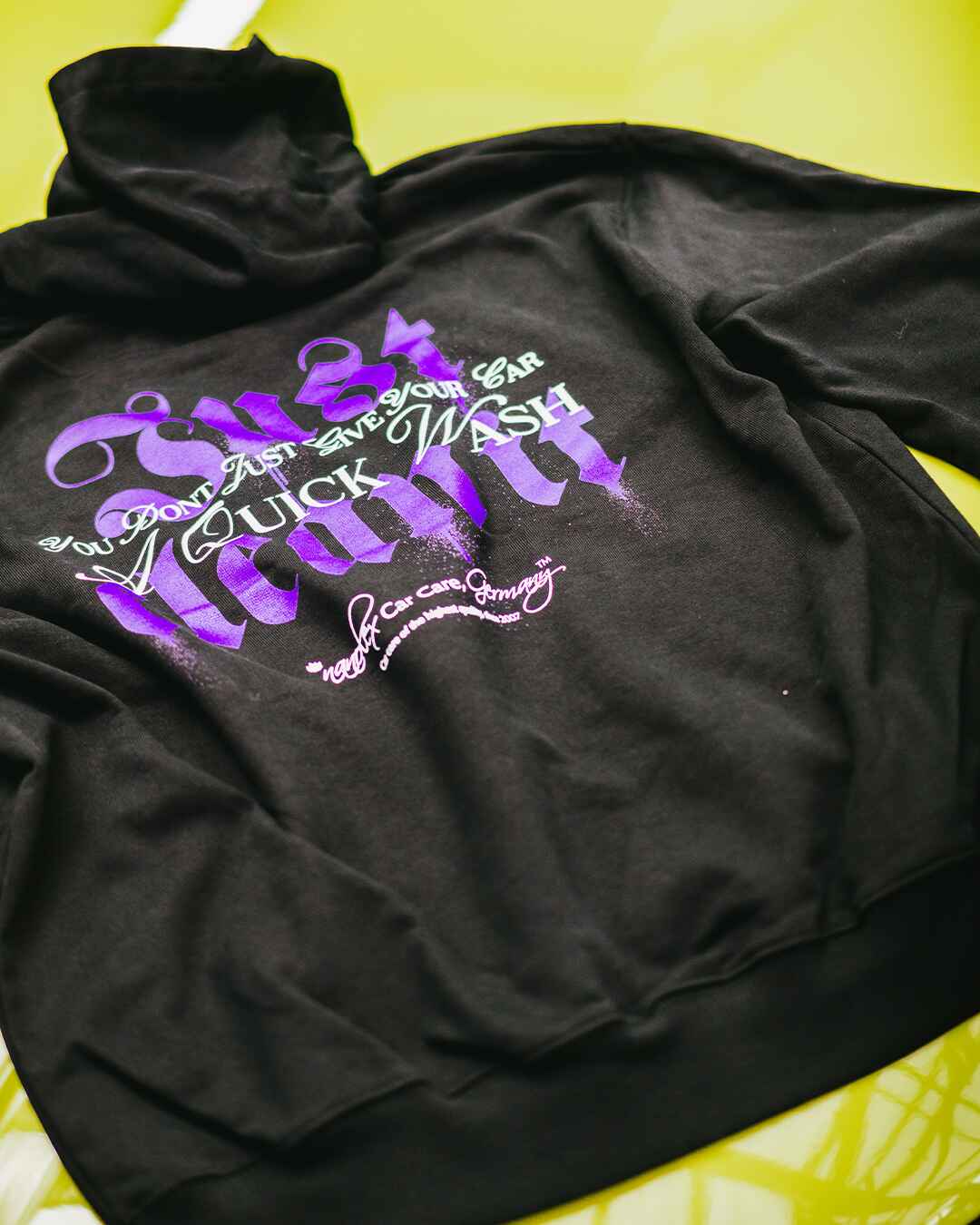 Nanolex Hoodie Schwarz Nanolex Don't quick wash