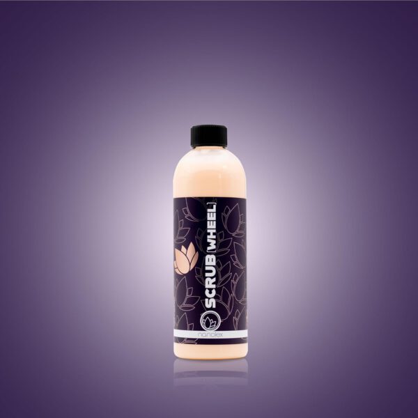 Nanolex Scrub Wheel Produktansicht – Effektive Felgenpflege für makellosen Glanz