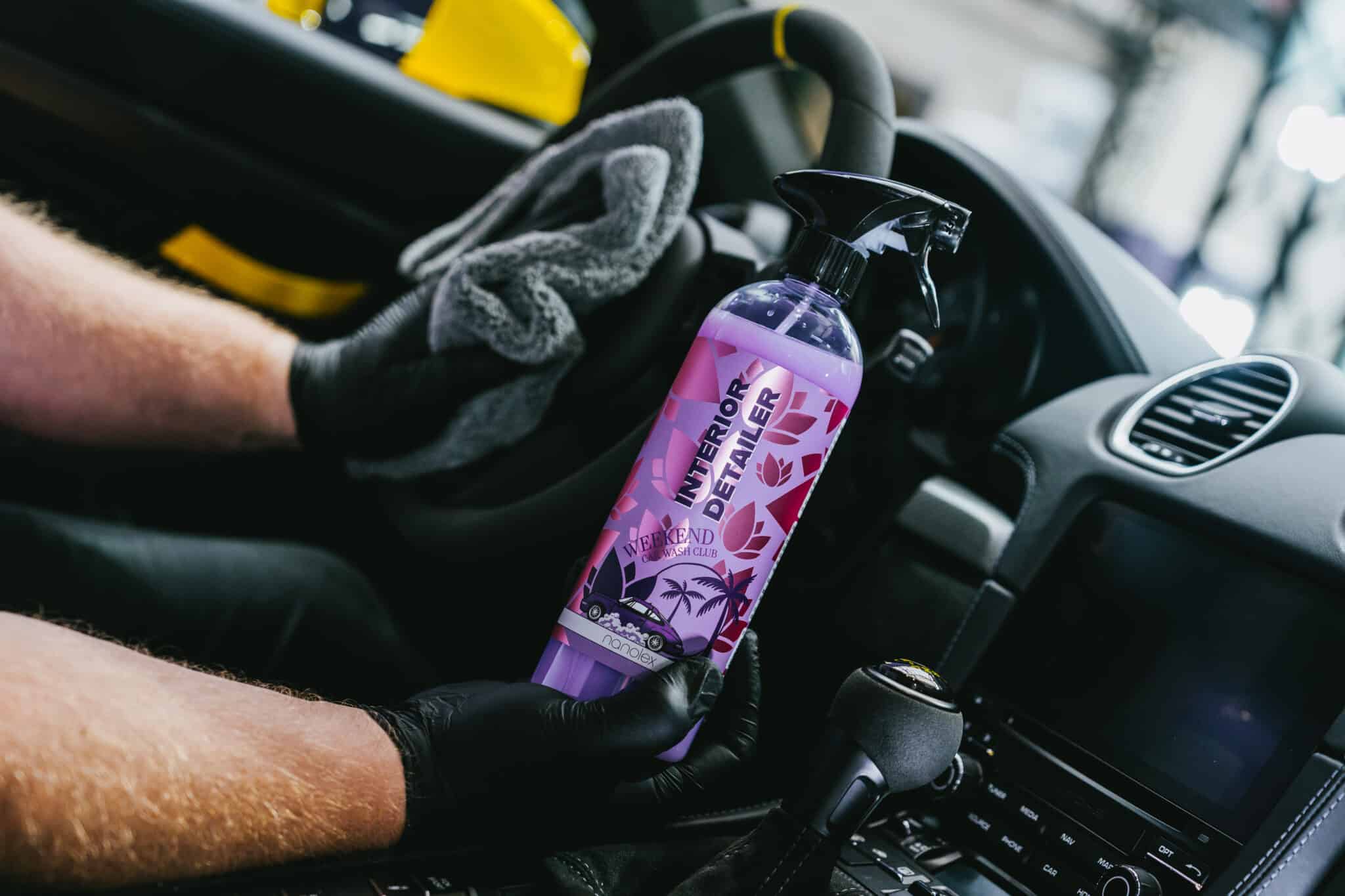 Nanolex Interior Detailer Premium Innenraumpflege für professionelle Reinigung und Pflege von Armaturenbrett, Kunststoffen und Türverkleidungen
