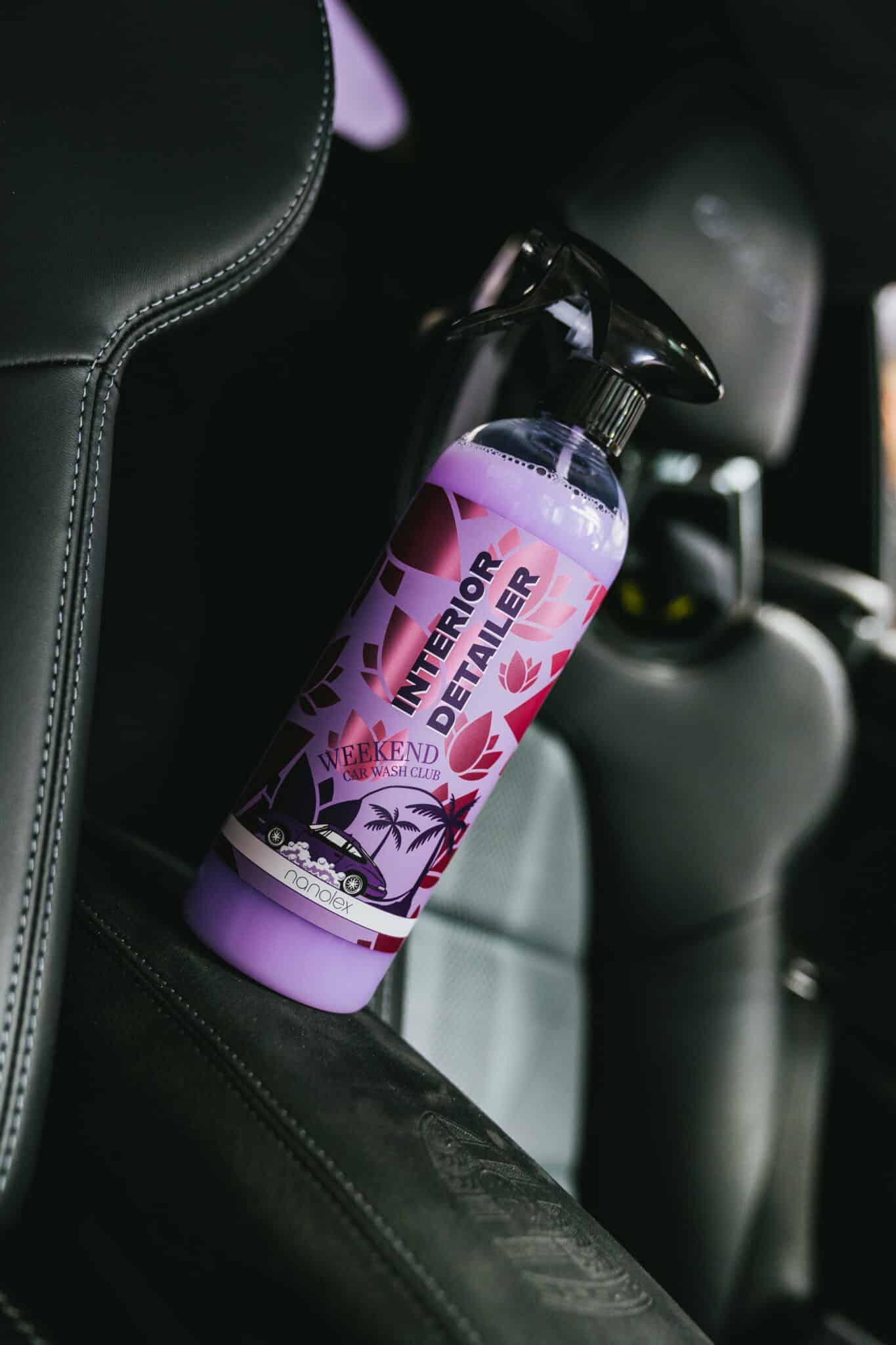 Nanolex Interior Detailer für professionelle Innenraumpflege von Armaturenbrett, Türverkleidungen und Kunststoffen im Fahrzeuginnenraum