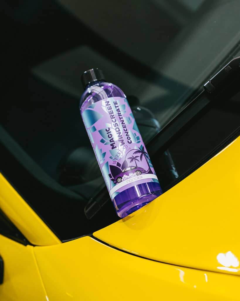 Nanolex Magic Windscreen Concentrate professionelles Scheibenreiniger-Konzentrat für kristallklare Sicht und streifenfreie Reinigung
