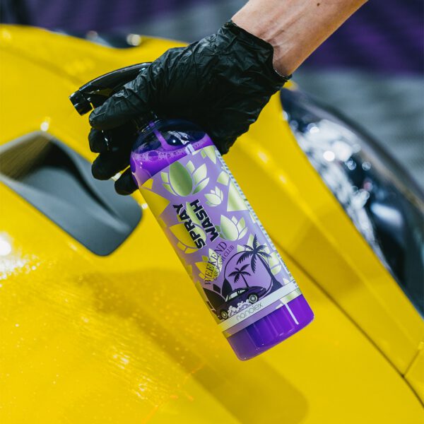 Nanolex Spray Wash Flasche für professionelle Fahrzeugreinigung und schnelle wasserlose Außenreinigung