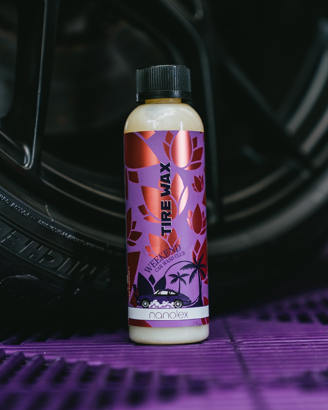 Nanolex Tire Wax Verpackung – Premium Reifenwachs für professionelle Reifenpflege