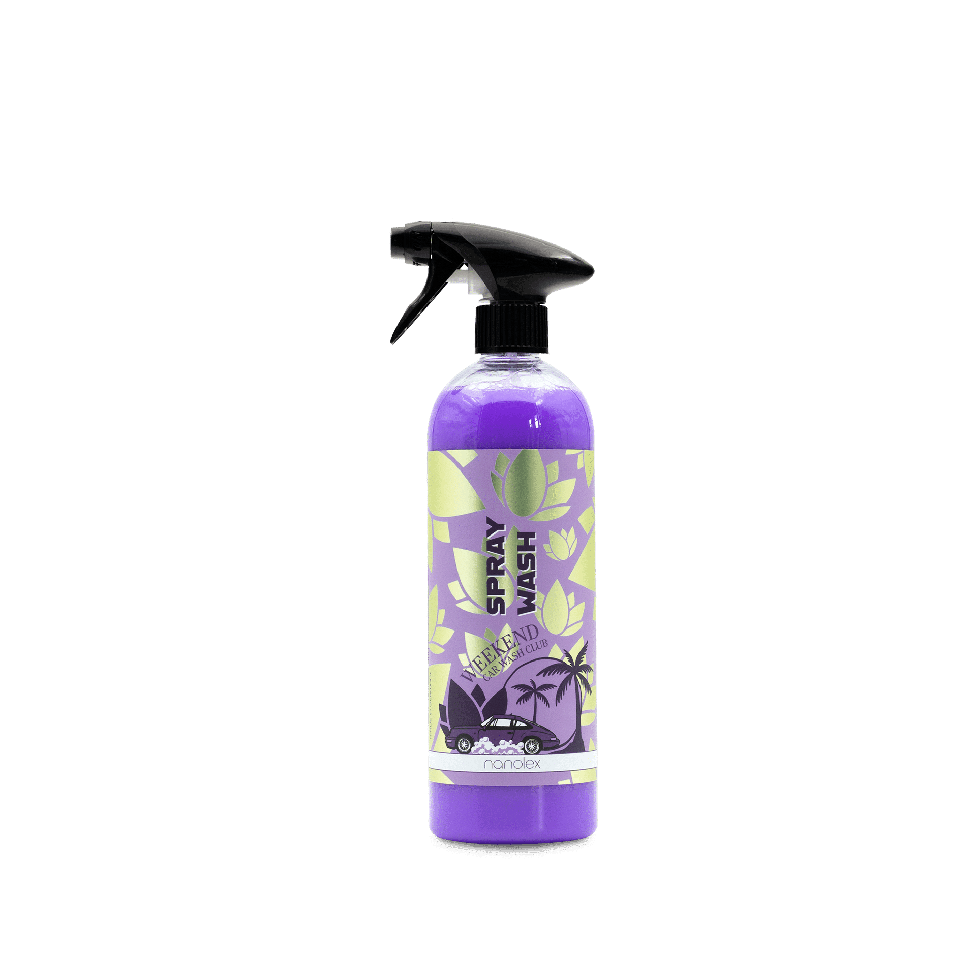 Nanolex WCWC Spray Wash Premium Schnellreiniger-Spray für lackschonende Zwischenreinigung ohne Kratzer und schnelle Glanzauffrischung
